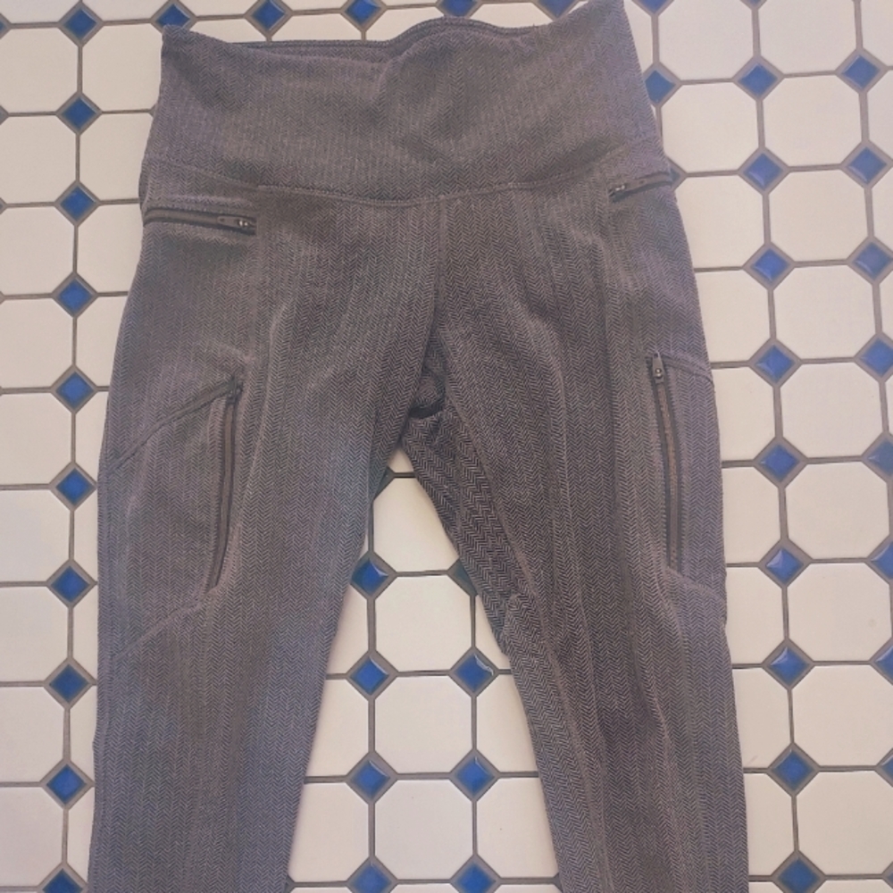 Athleta S Brown Leggings